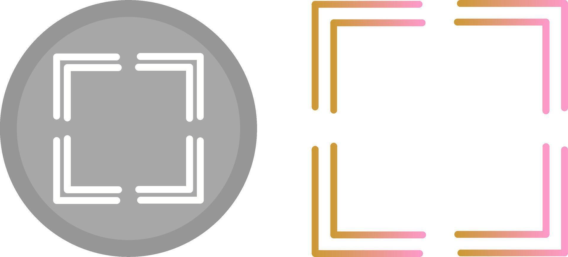 Full Screen Icon vector