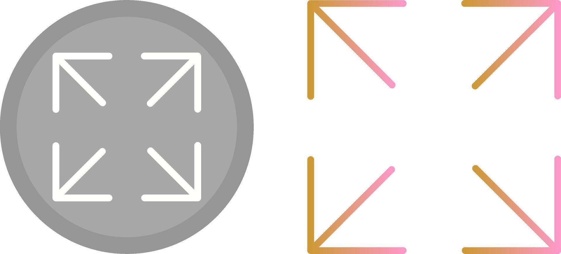 Fit To Icon vector