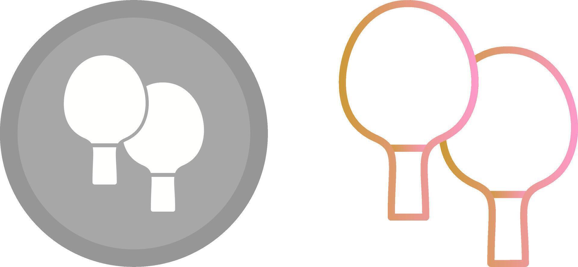 Ping Pong Icon vector