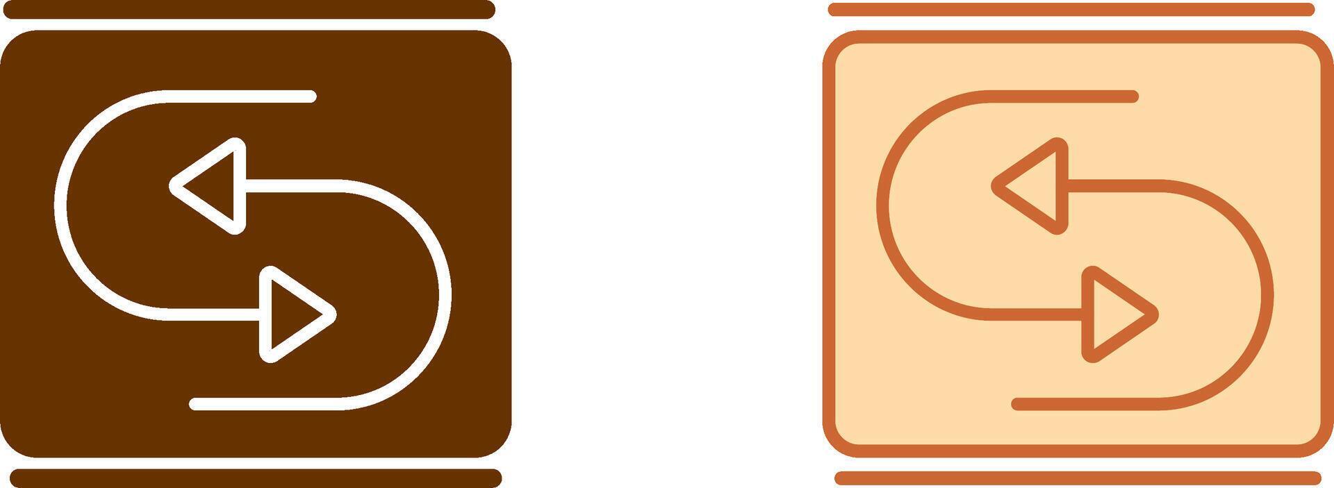 Reverse Arrow Icon 42700113 Vector Art at Vecteezy