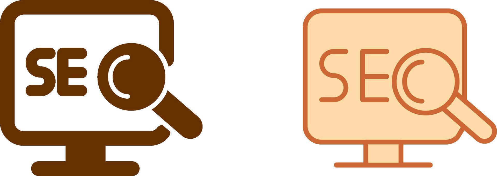 Search Engine Optimization Icon vector