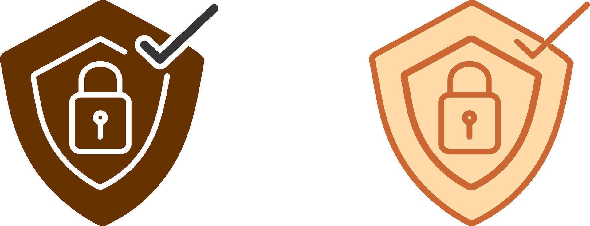 Verified Protection Icon vector