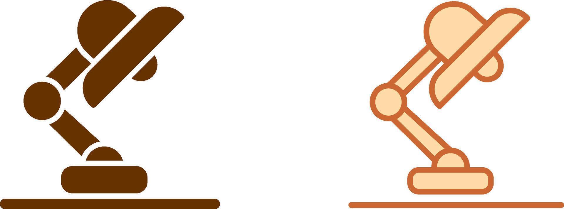 Office Lamp Icon vector