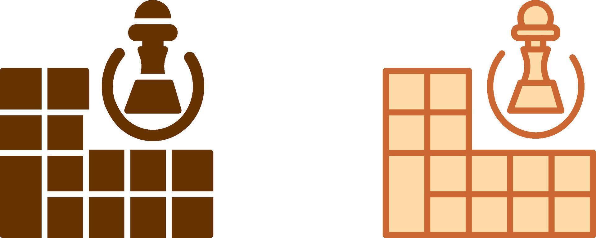 Chess Board Icon vector