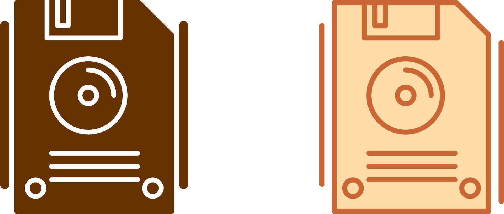 Floppy Disk Icon vector