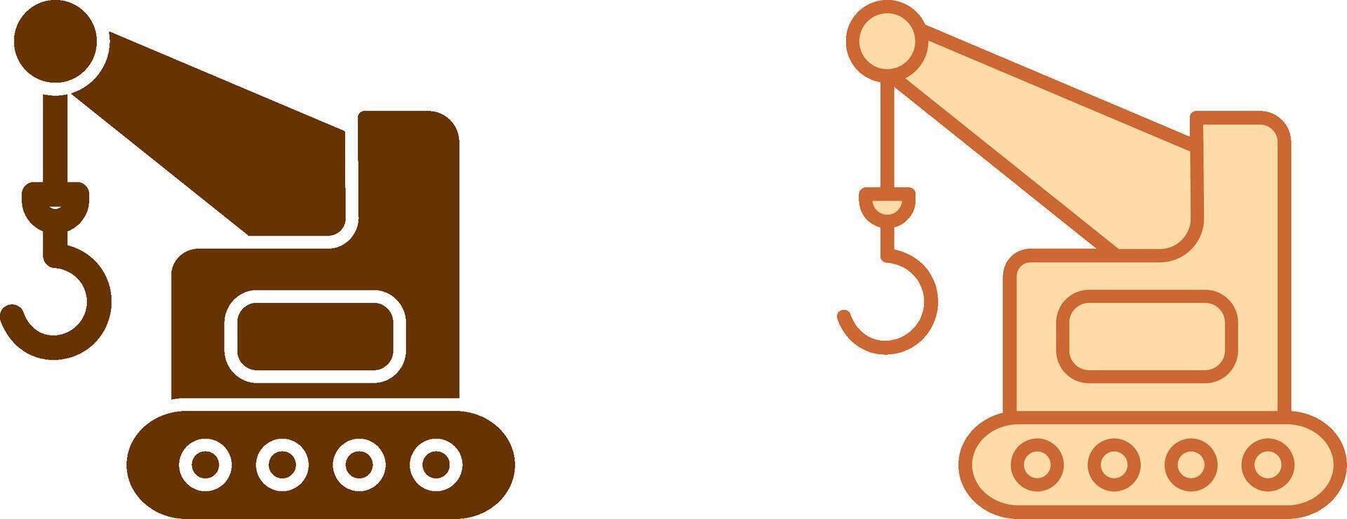 Lifter Crane Icon vector