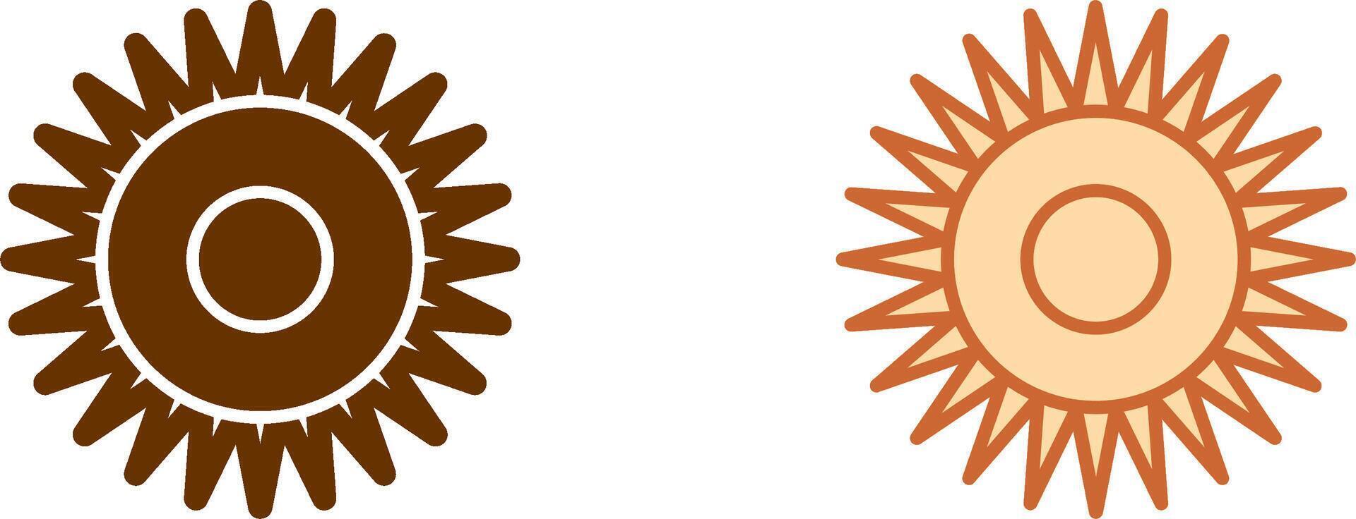 Optical Radiation Icon vector