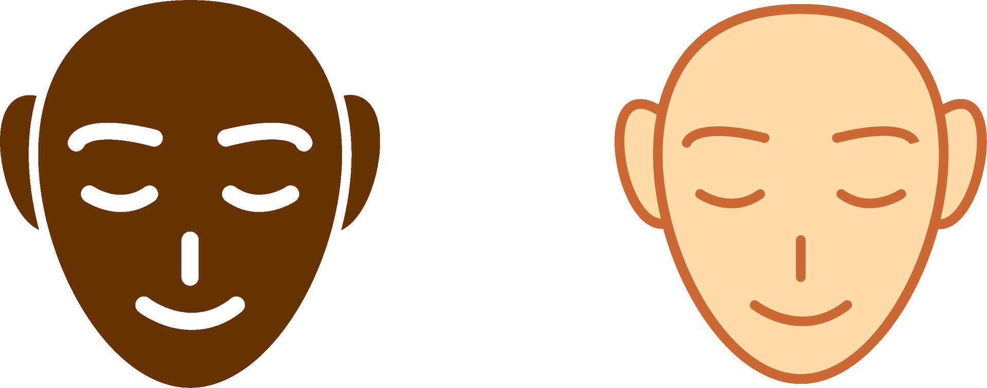 Human Face Icon vector