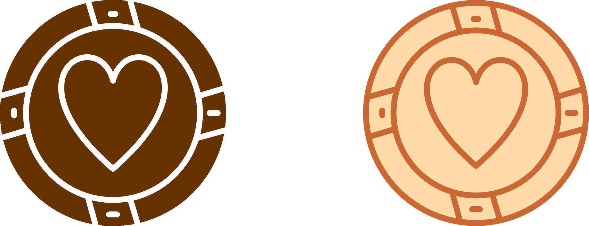 Casino Chips Icon vector