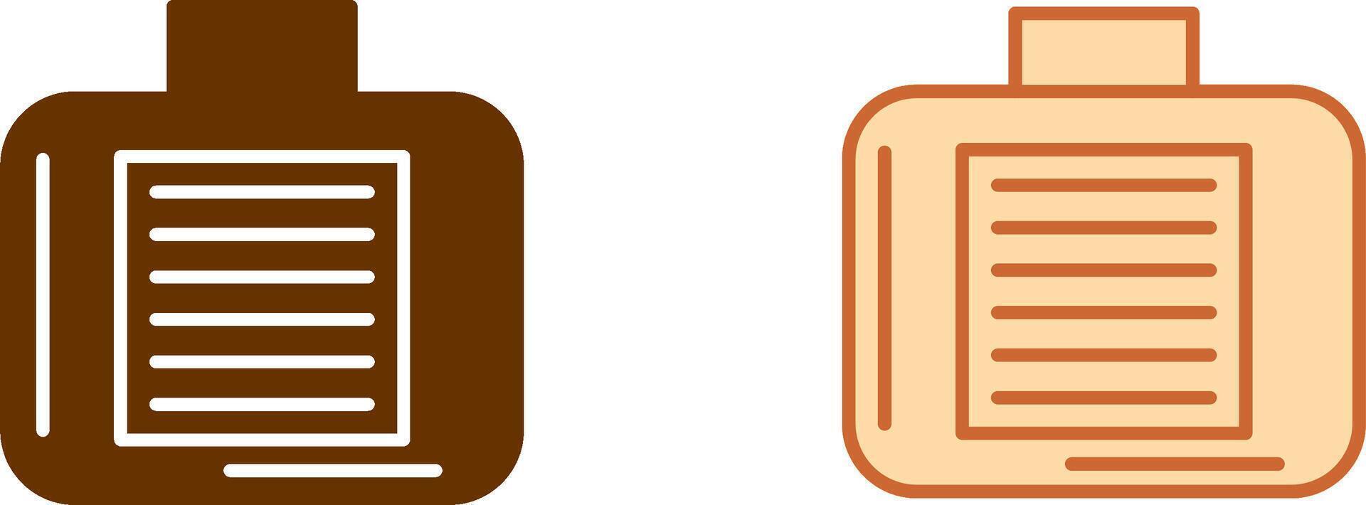 Portfolio Management Icon vector