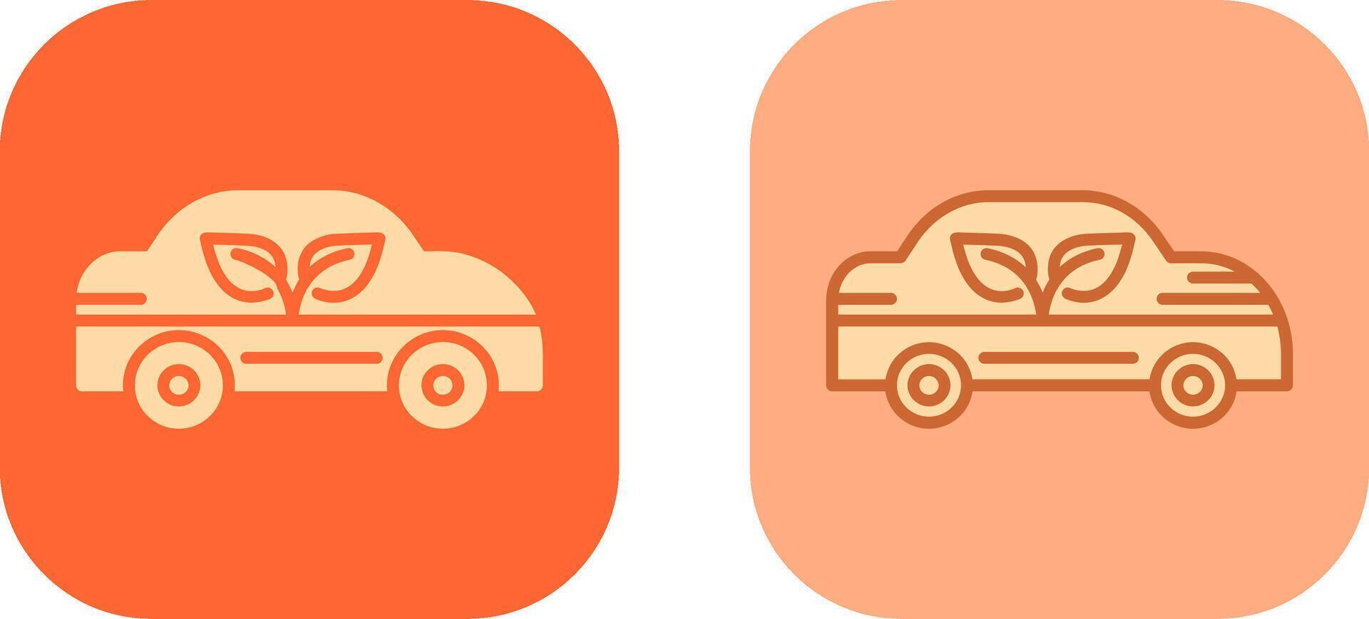 Ecology Car Icon vector