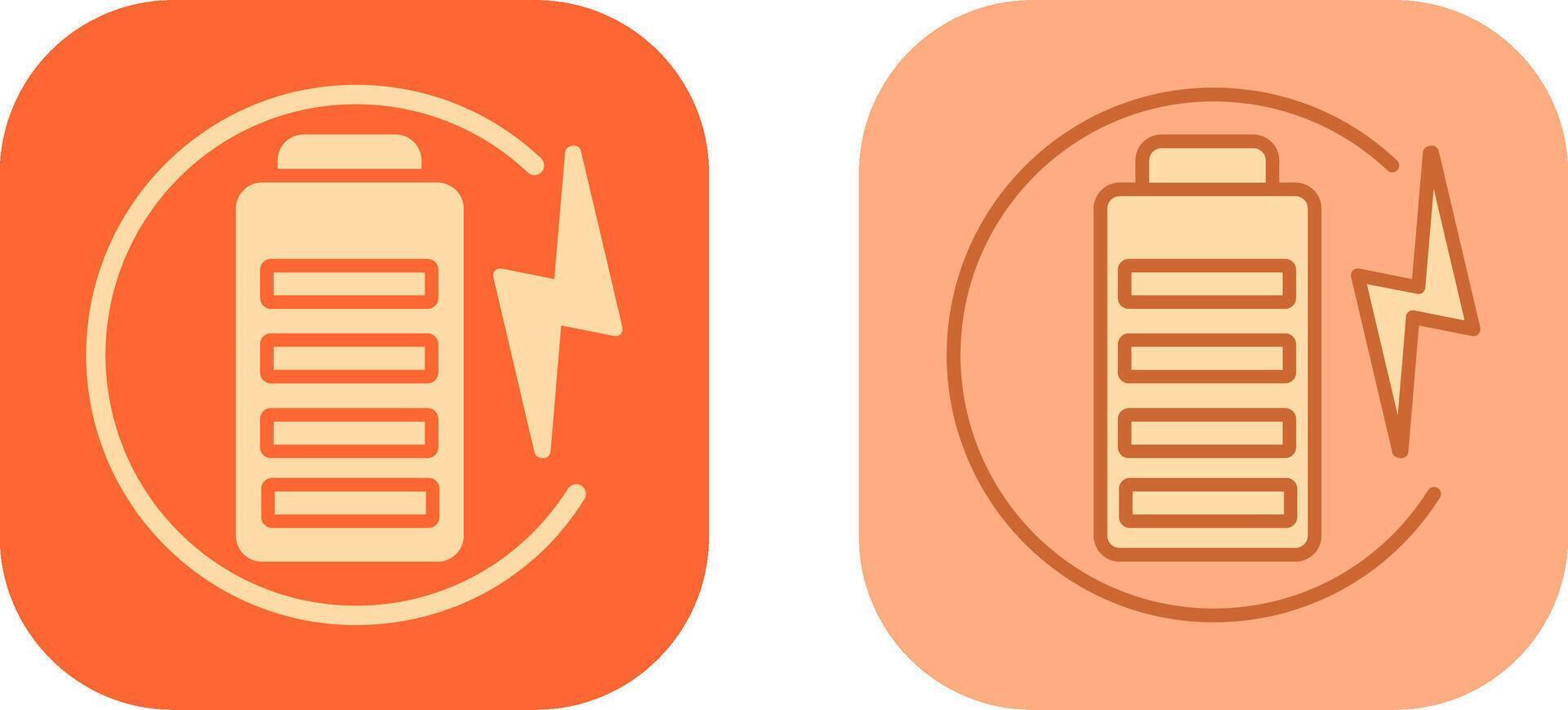 Charge Battery Icon vector