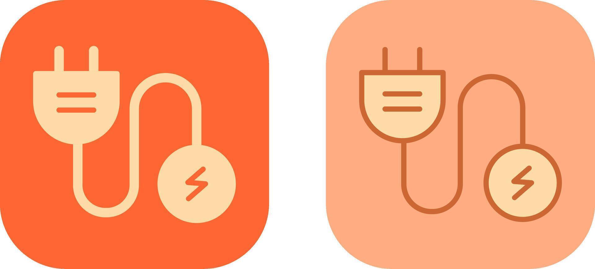 Electric Current Icon vector