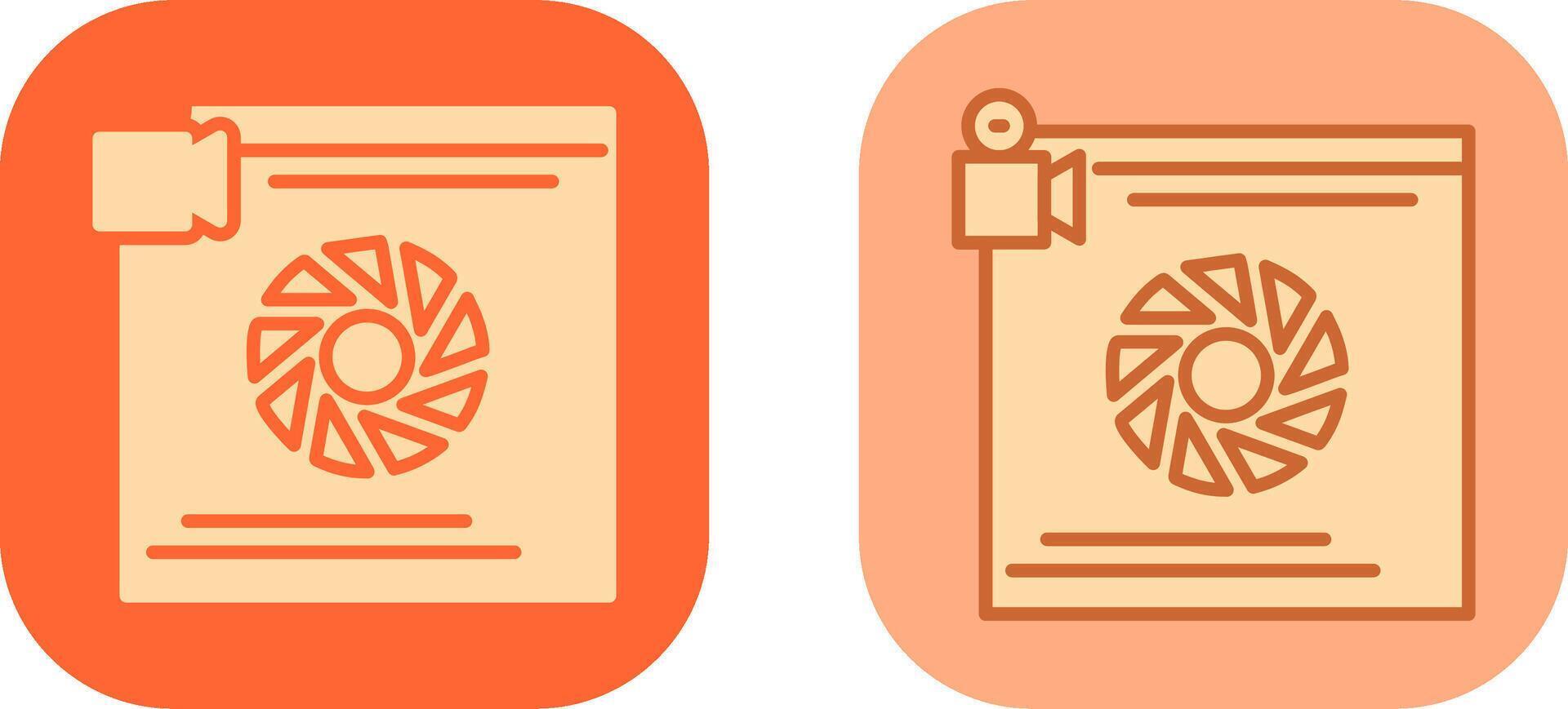 Camera Lens Icon vector