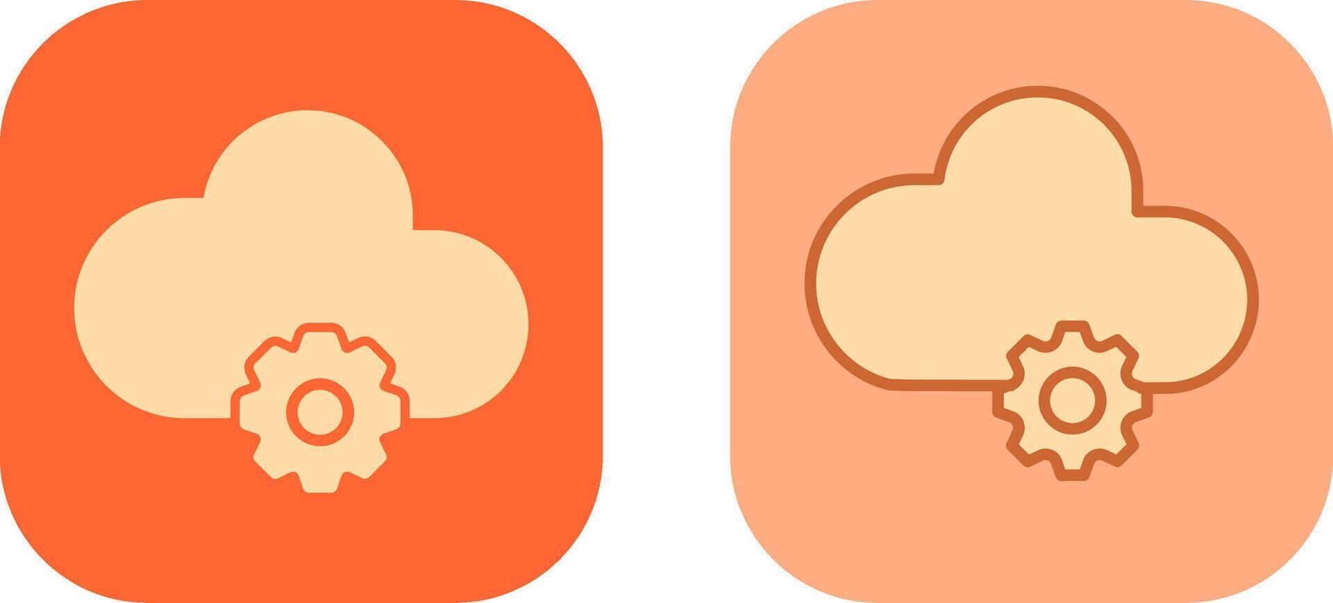 Cloud Computing Icon vector