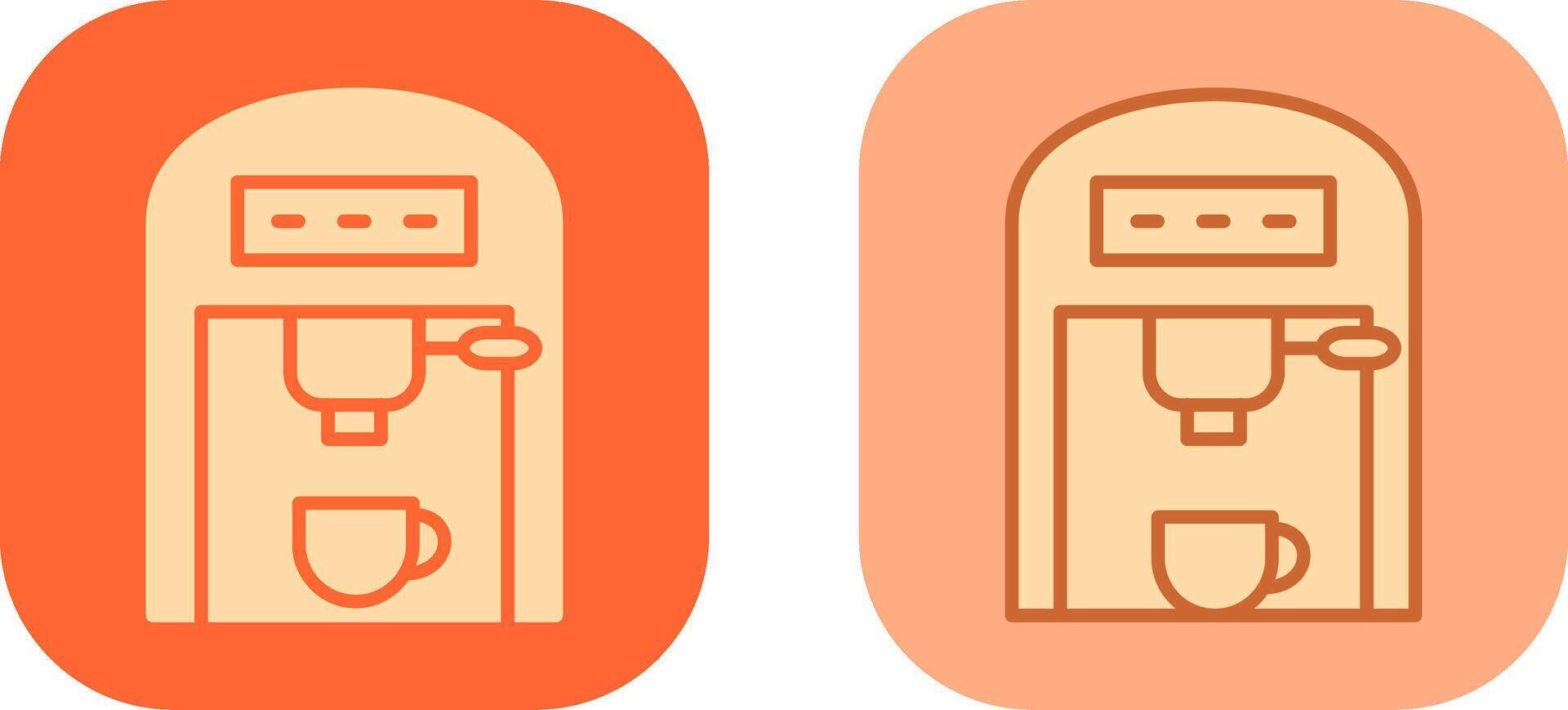 Coffee Machine II Icon vector