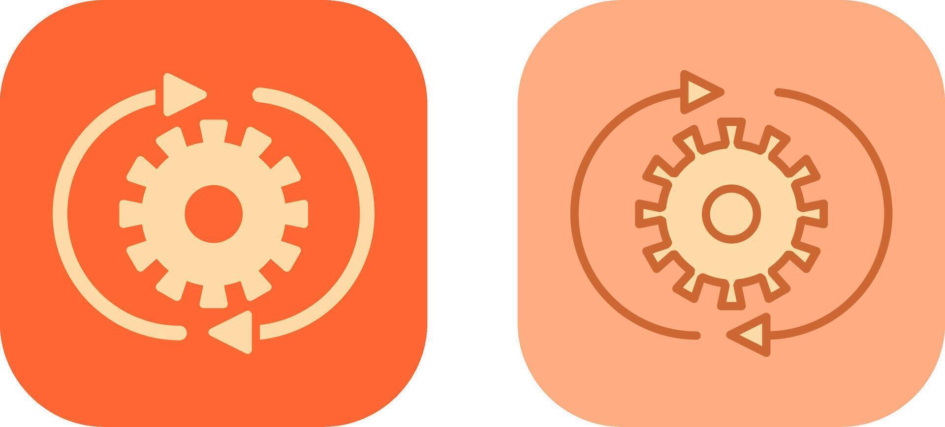 Conversion Setting Icon vector