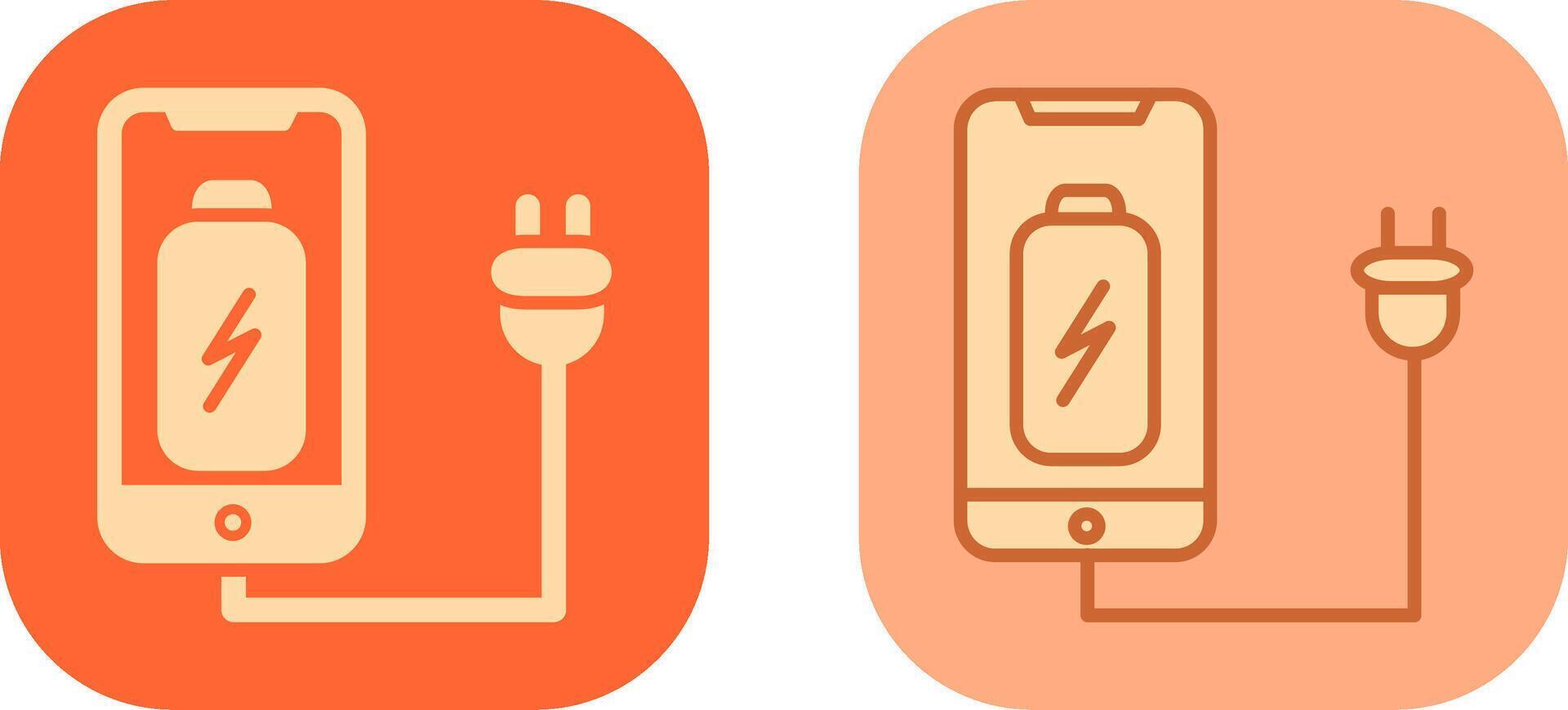 Cell and Plug Icon vector