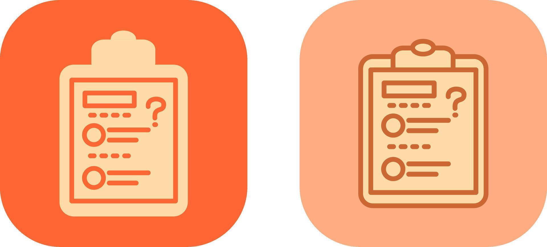Solving Question Icon vector