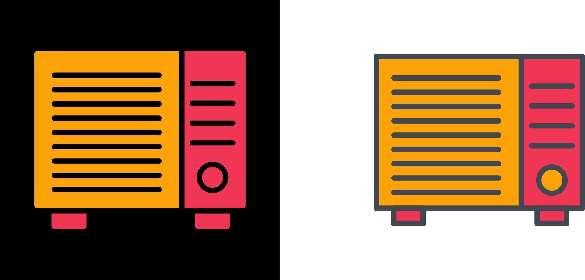 AC Window Unit Icon vector