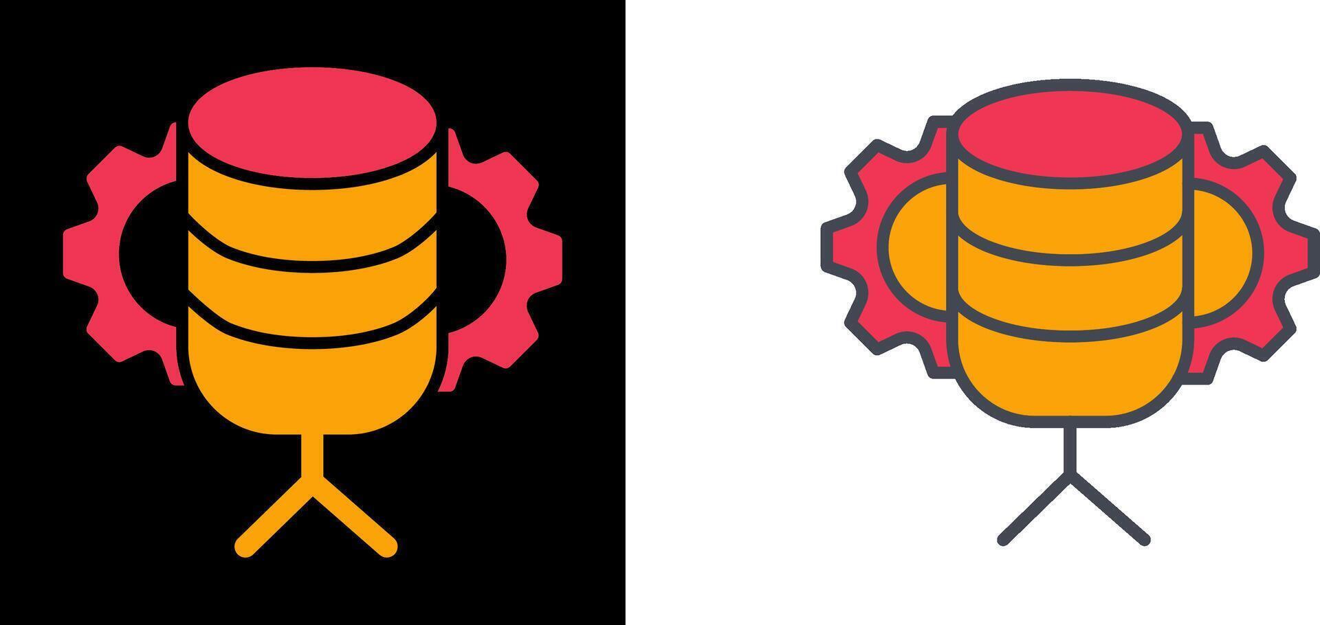 Database Management Icon vector