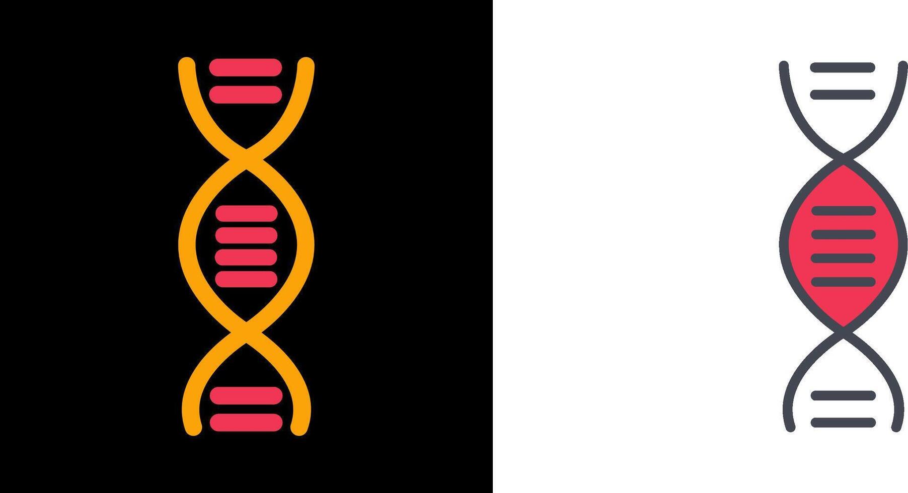 DNA Structure Icon vector