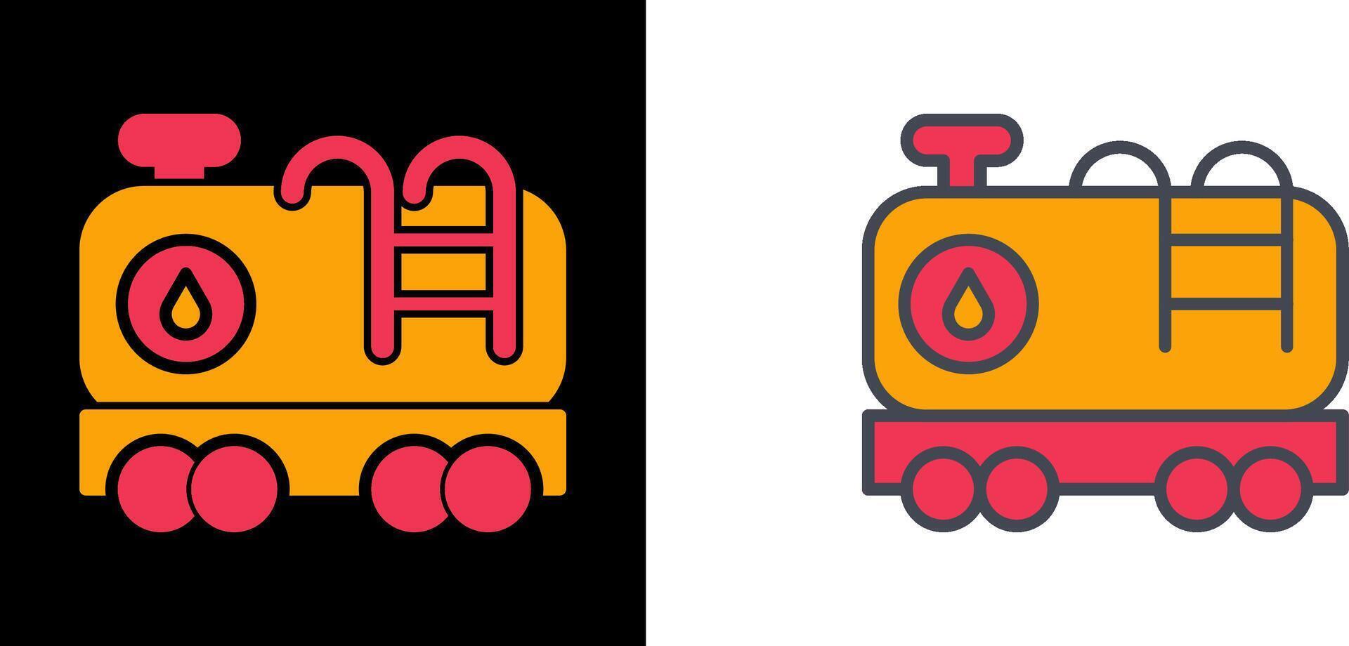 Tank Wagon Icon vector