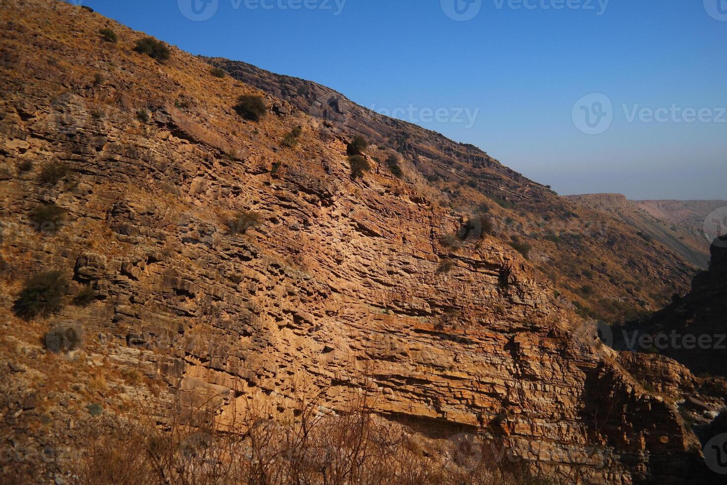 colinas en baluchistán provincia de Pakistán en diciembre 24, 2023. foto