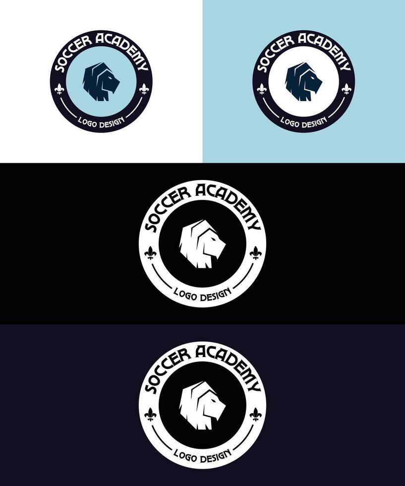 Soccer Academy Stationary with Logo vector