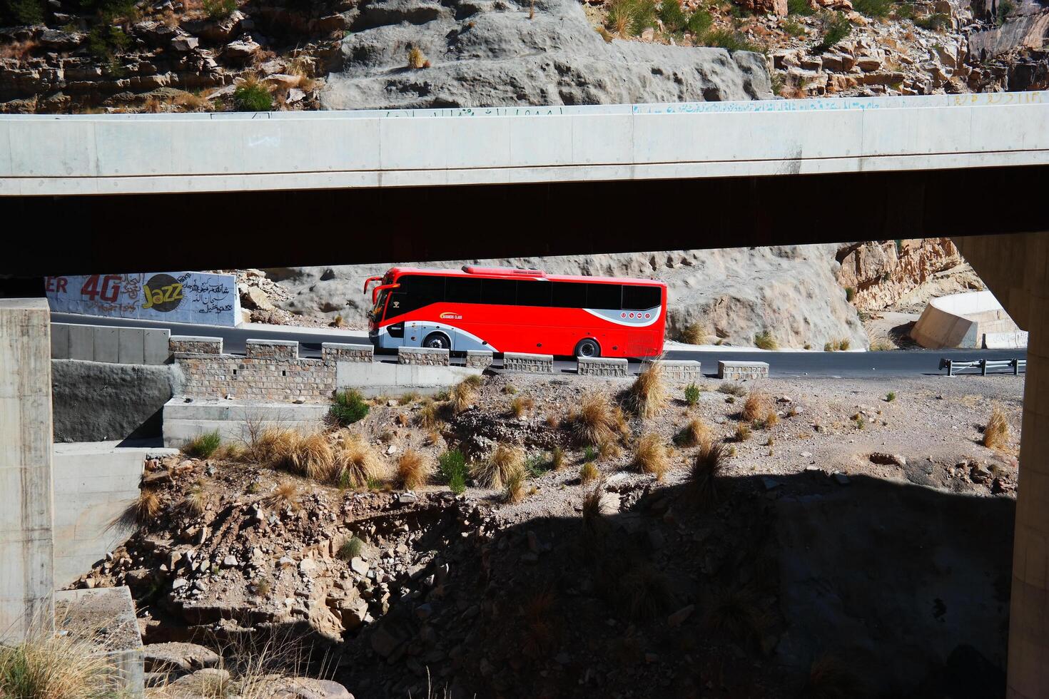 fuerte munro puente a dera gazi kan en Pakistán en septiembre 14, 2023 foto