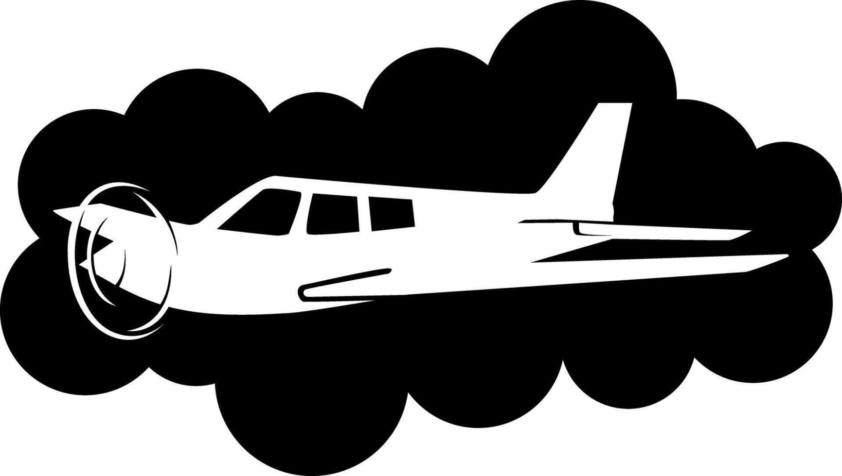 aircraft business logo designs concept vector