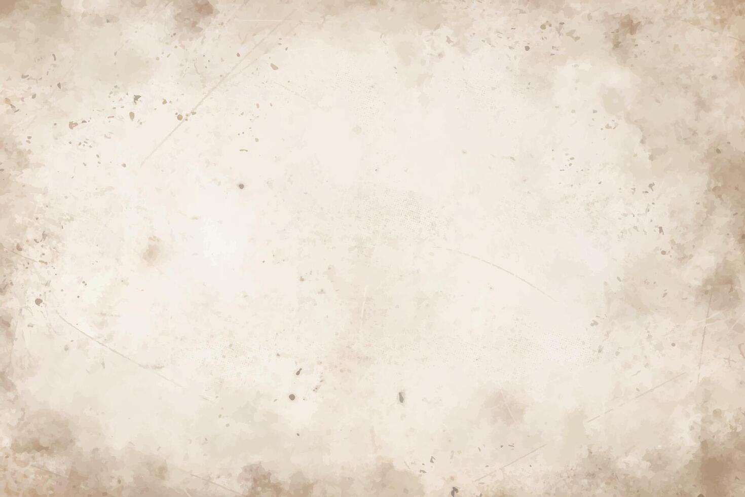 Old paper texture, brown vintage paper sheet background with space for text vector