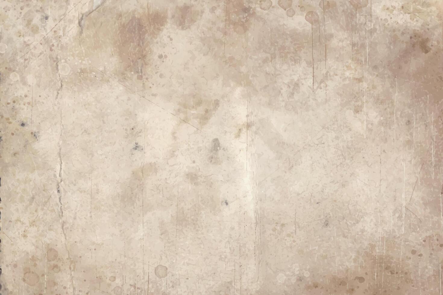 Old paper texture, brown vintage paper sheet background with space for text vector