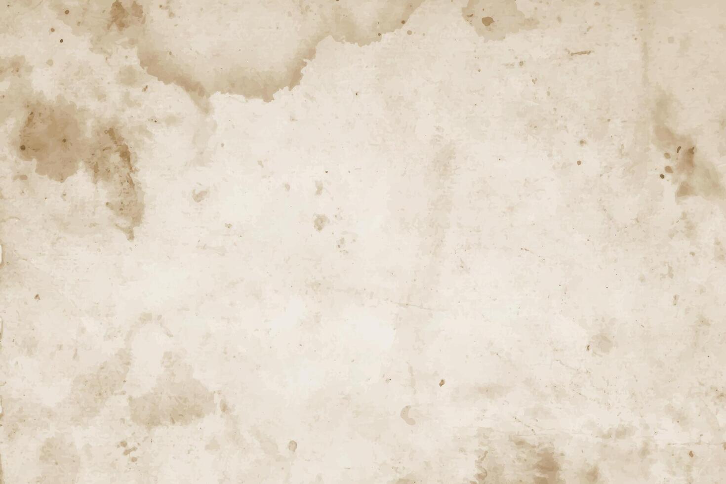 Old paper texture, brown vintage paper sheet background with space for text vector