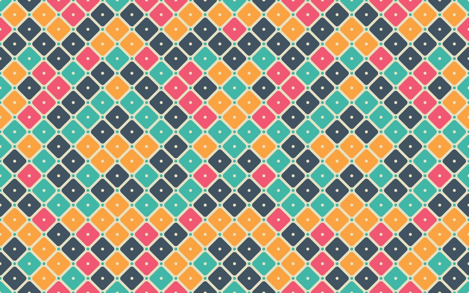 Colorful Rhombus Geometric Diamond Shape Pattern Background vector