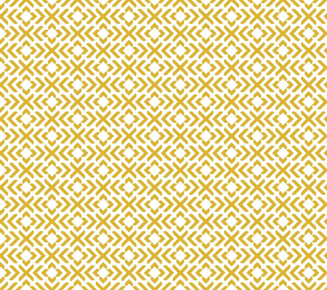 Golden Thai Ornamental Pattern Background vector