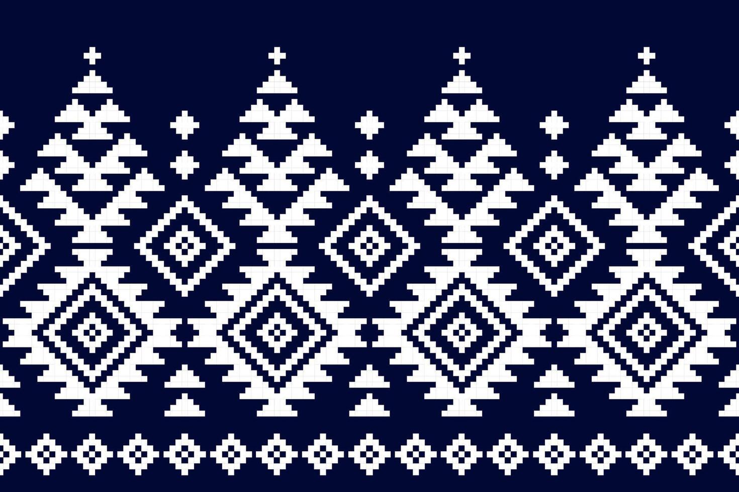 Fabric Mexican style. Geometric ethnic seamless pattern in tribal. Aztec art ornament print. vector