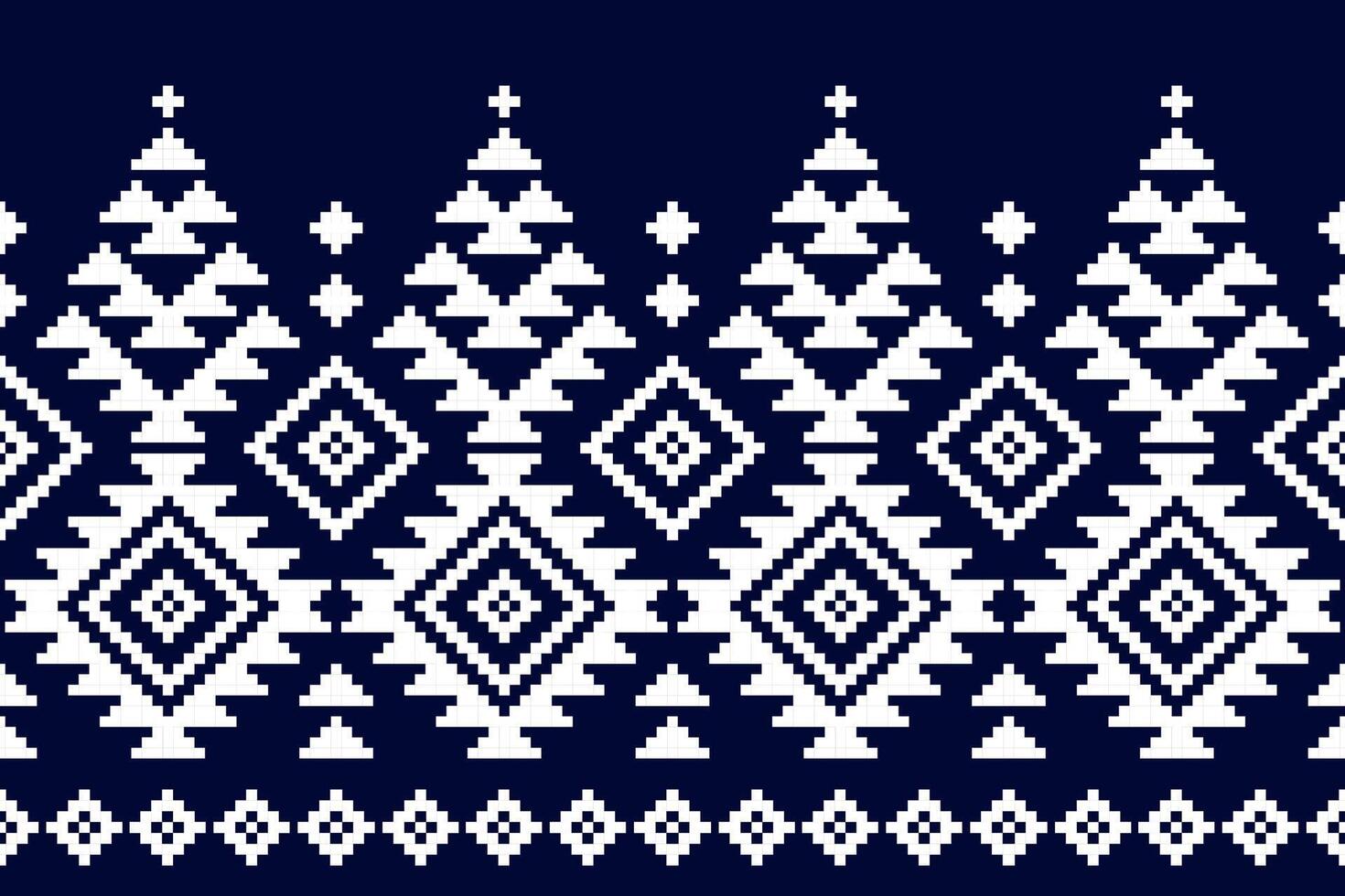 Fabric Mexican style. Geometric ethnic seamless pattern in tribal. Aztec art ornament print. vector