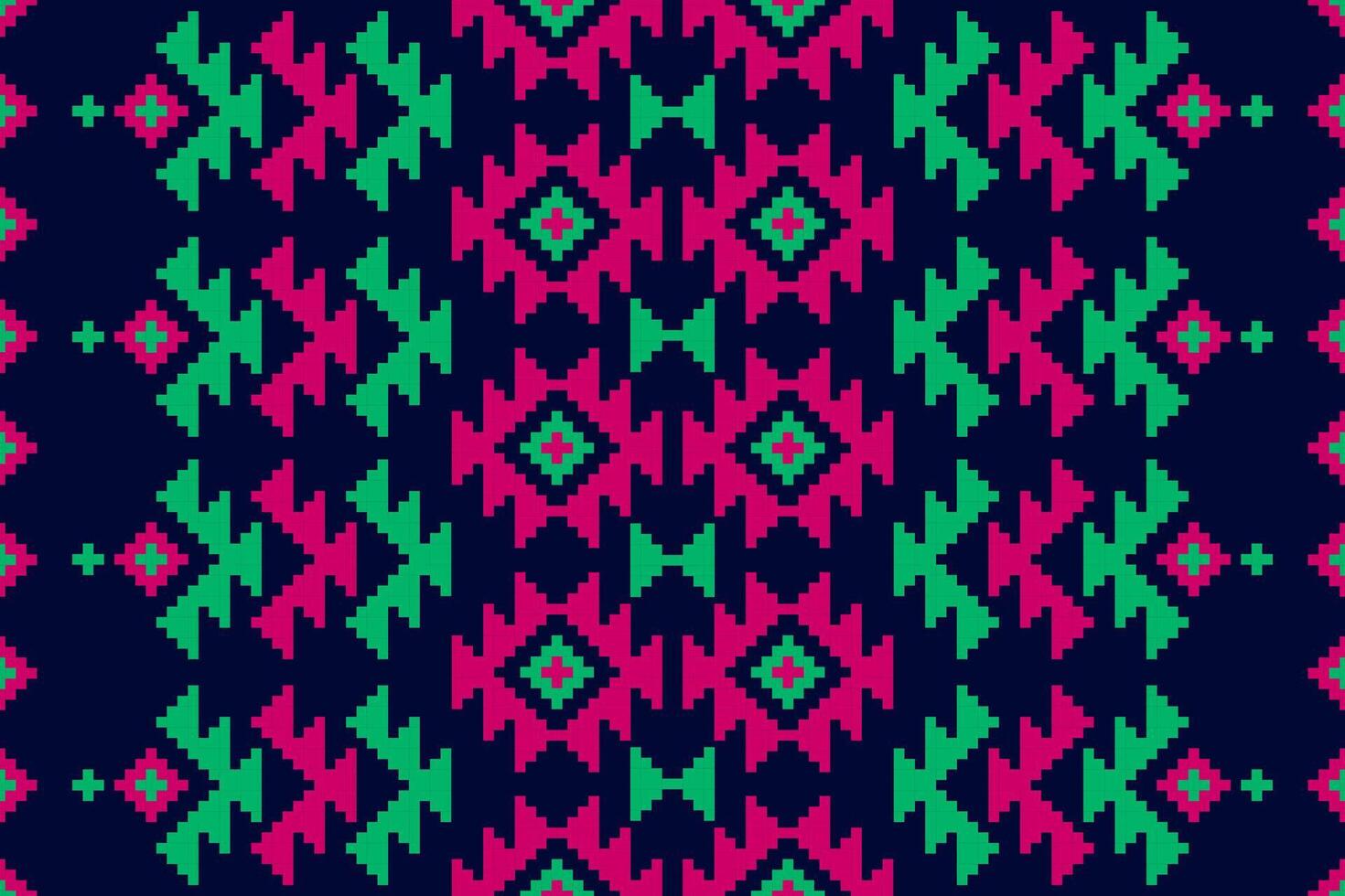 alfombra étnico tribal modelo Arte. étnico geométrico sin costura modelo. americano, mexicano estilo. diseño para fondo, fondo de pantalla, ilustración, tela, ropa, alfombra, textil, batik, bordado. vector