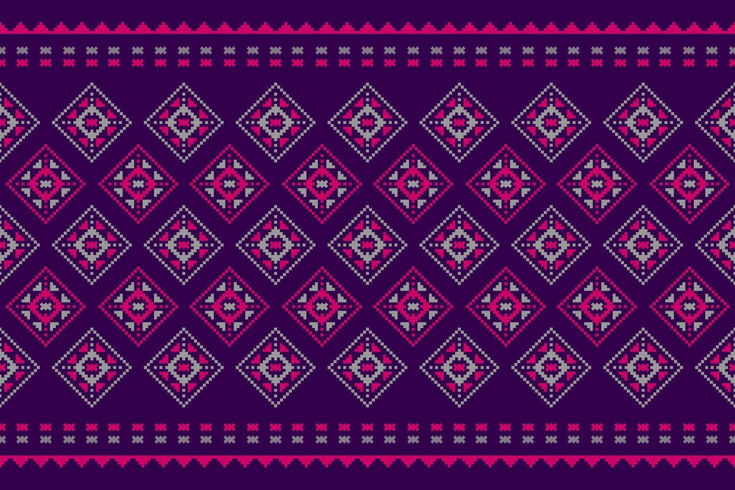 Abstract ethnic Aztec style. Ethnic geometric seamless pattern in tribal. American, Mexican style. Design for background, illustration, fabric, clothing, carpet, textile, batik, embroidery. vector