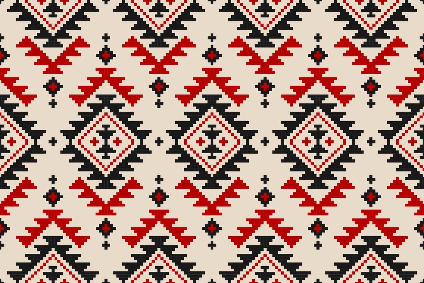 Fabric Mexican style. Geometric ethnic seamless pattern in tribal. Aztec art ornament print. Design for background, wallpaper, illustration, fabric, clothing, carpet, textile, batik, embroidery. vector