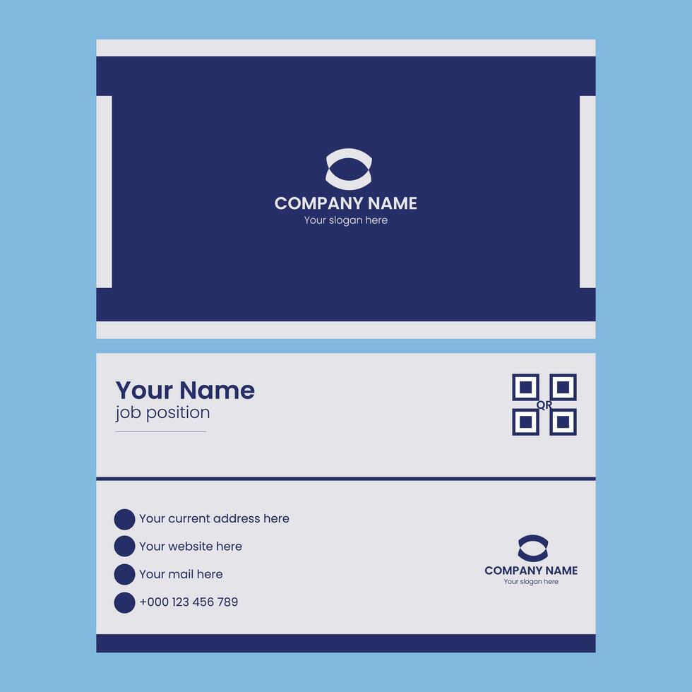 Business card design vector