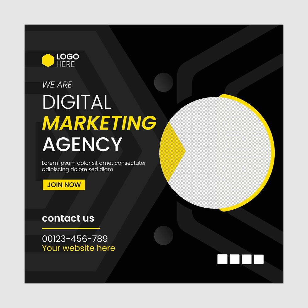 social media post vector