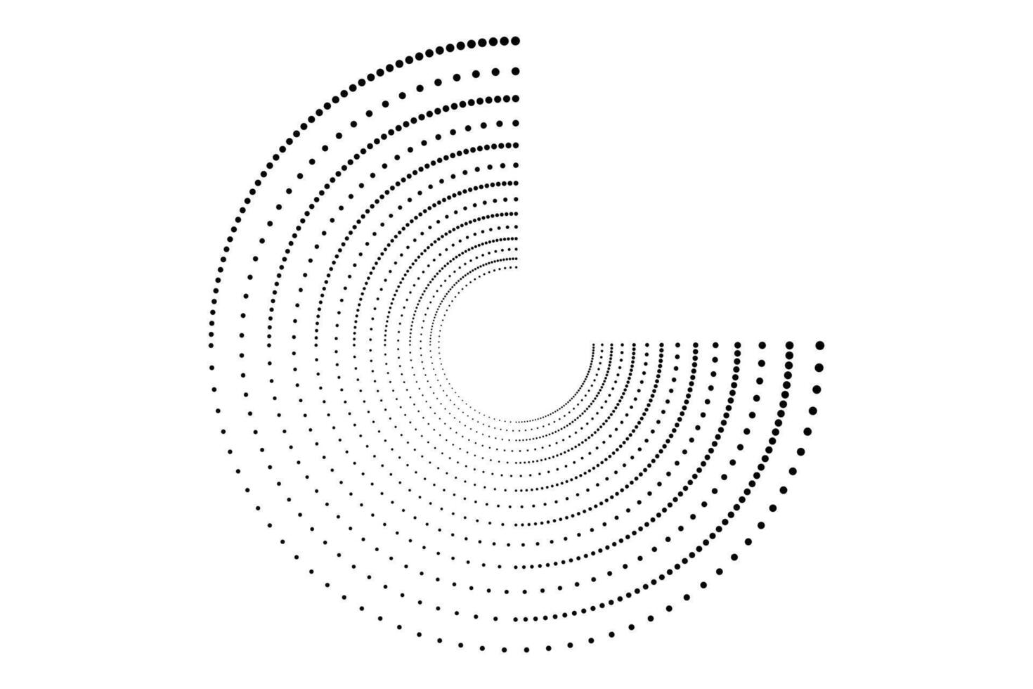 degradado trama de semitonos puntos antecedentes. popular Arte modelo en , textura. ilustración vector