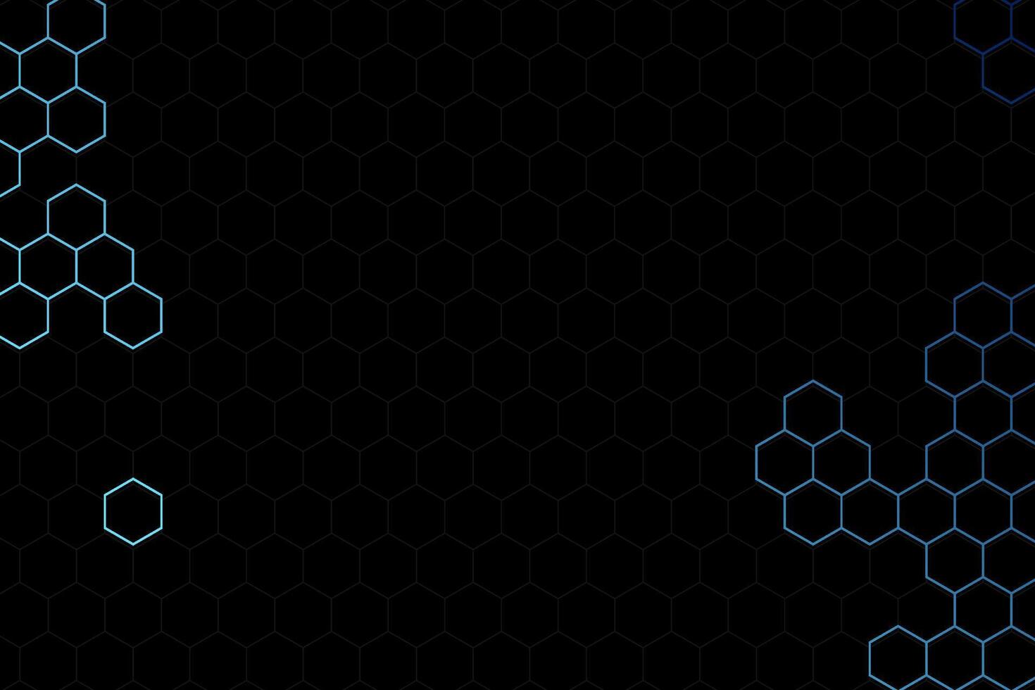 Abstract Hexagon Geometric texture, vector