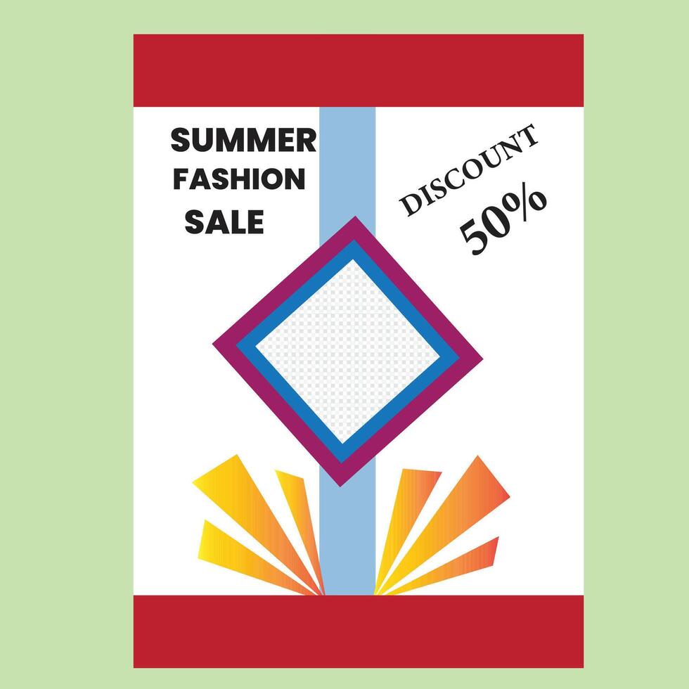 sale Flyer design vector