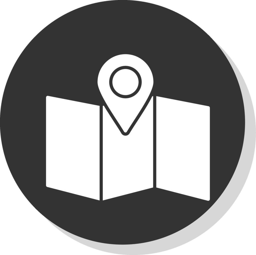 Site Map Glyph Grey Circle Icon vector