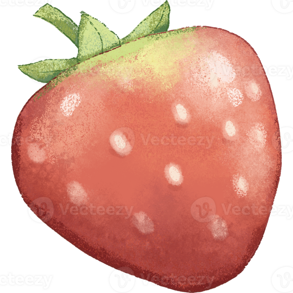 vermelho morango verão fruta png