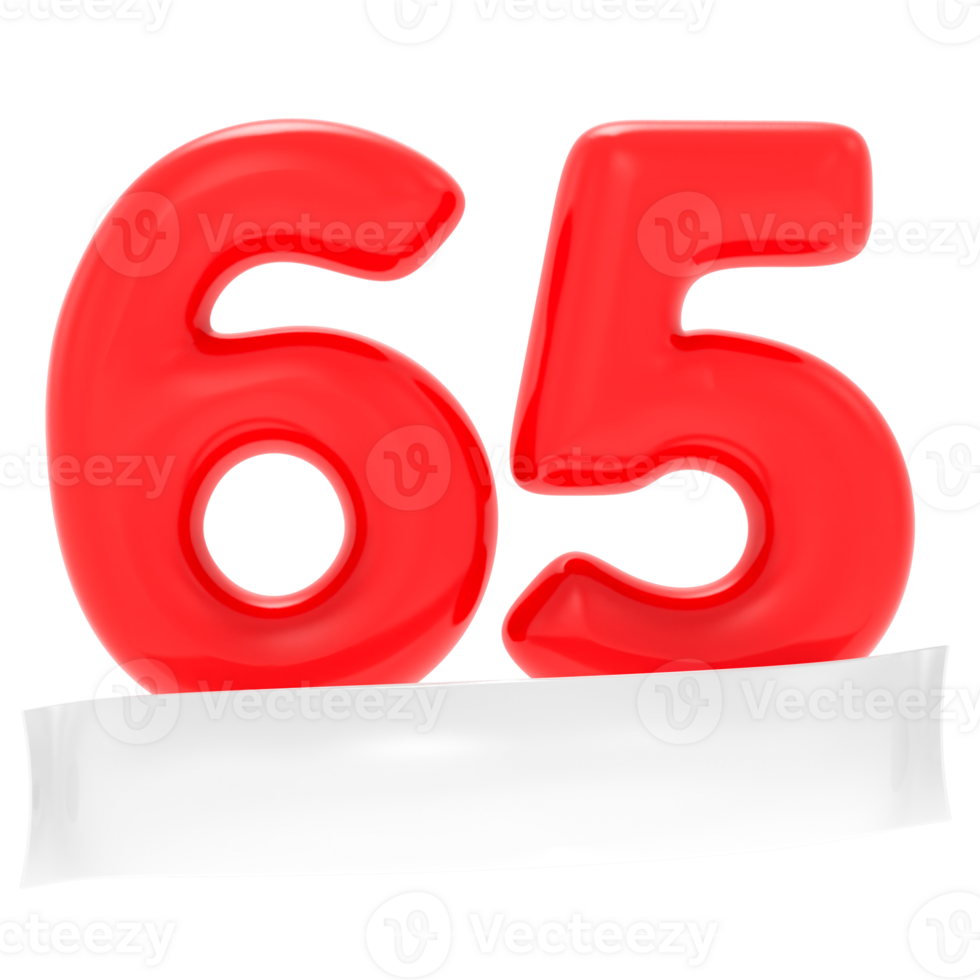 Celebração do 65º aniversário png