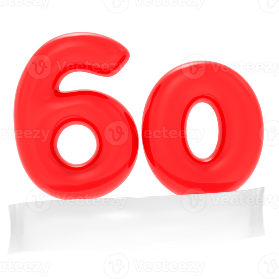 60th anniversary celebration png